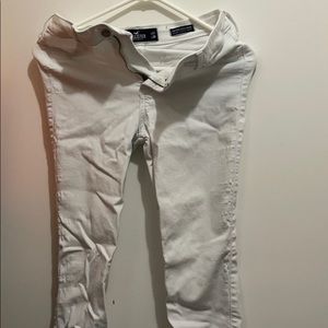 White hollister Jean